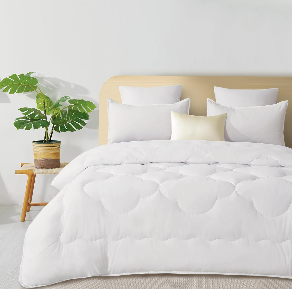 Ultra-Warm Bamboo-Blend Winter Quilt 500GSM - Hypoallergenic, Breathable & Dust-Mite Resistant Quilt