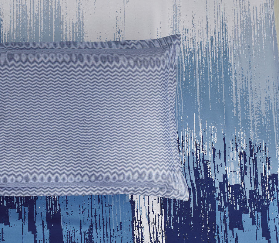 Microfiber Reversible Quilt Cover Set - Chavez - King Size