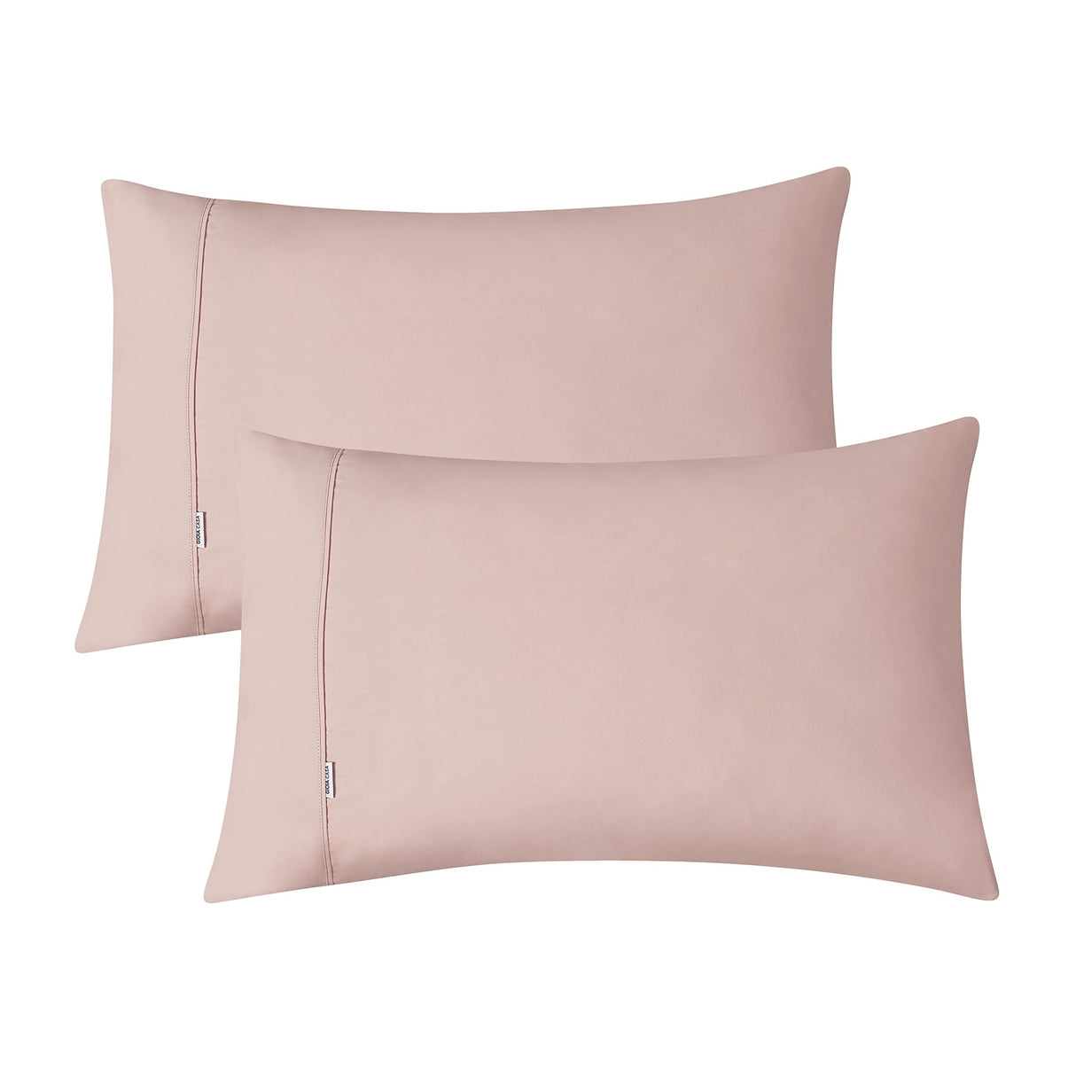 Vintage Washed 100% Cotton Soft Breathable Sheet Set - Pink - King Single