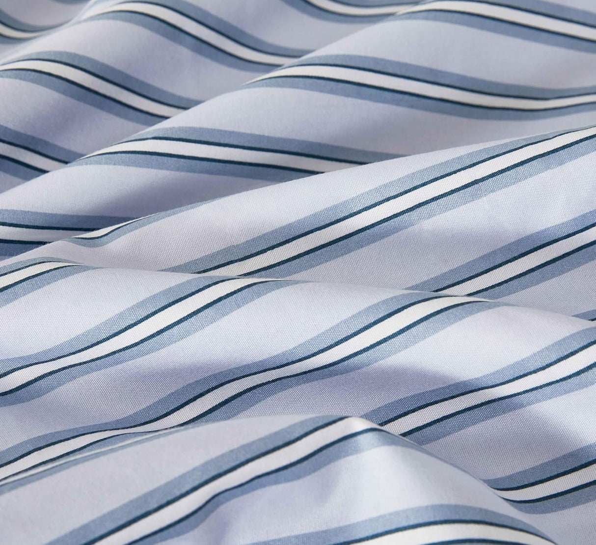 Print Microfibre Quilt Cover Set - Ultra Soft with Zipper Closure (Ethan, Super King Size)