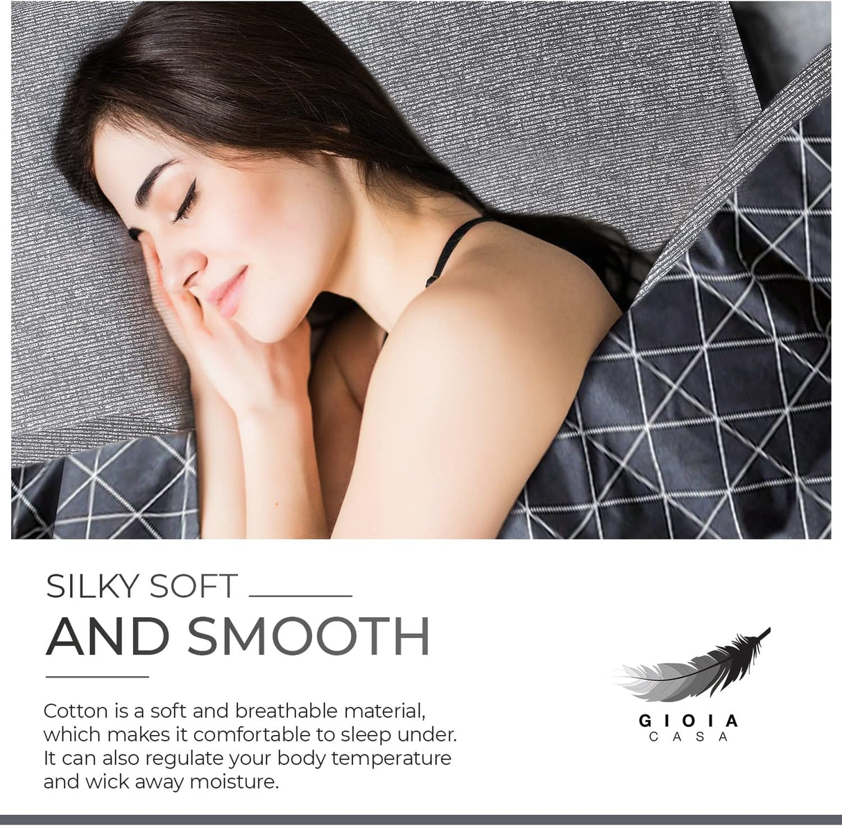 100% Cotton Manhattan Reversible Printed Quilt Cover Set - Super King Size