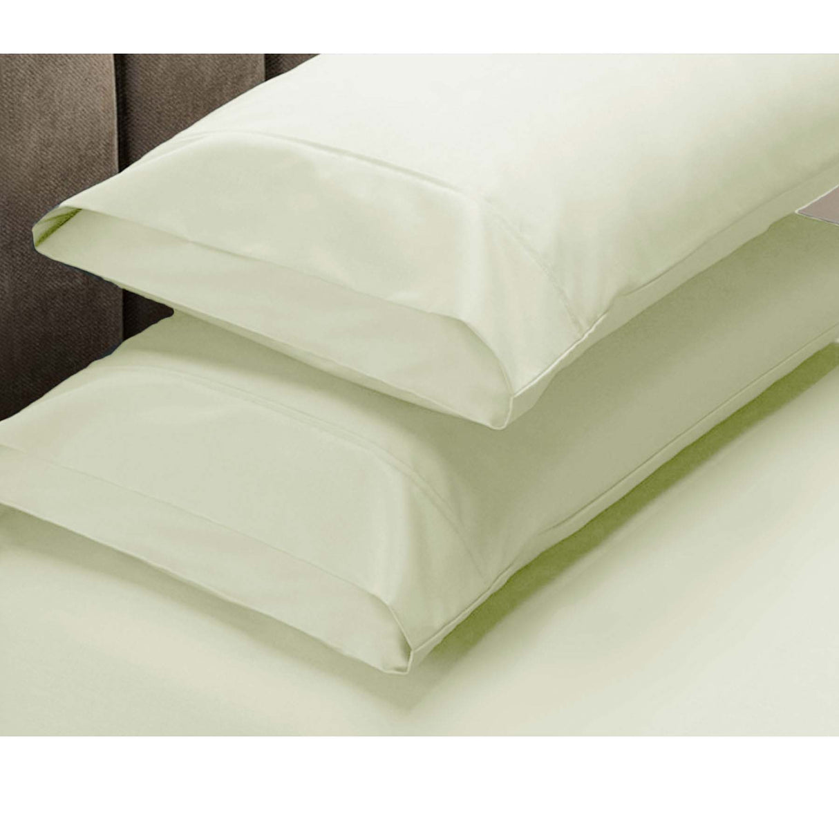 Ivory Double 750 Thread Count Cotton Bedding Set by Pure Zone