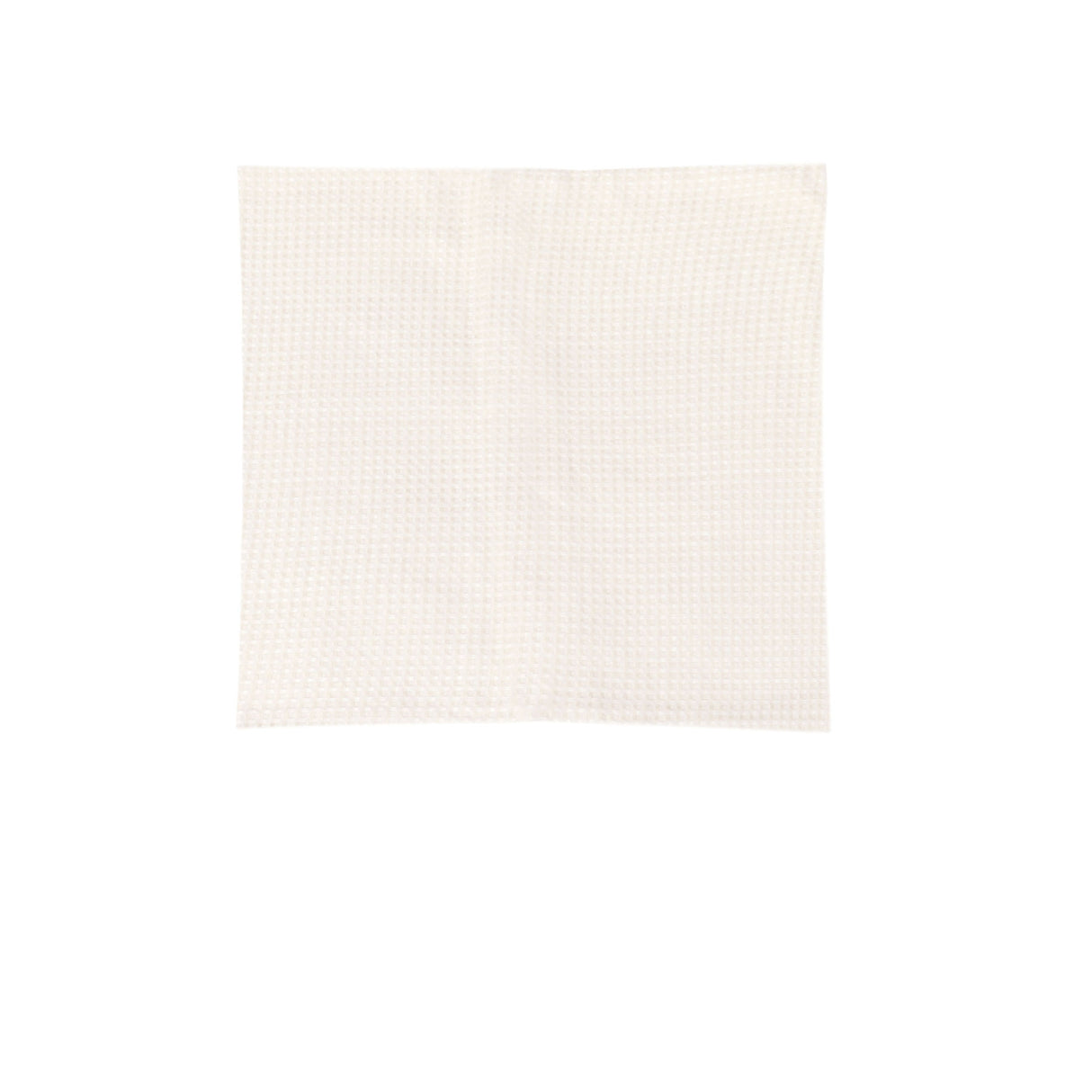 Cotton Waffle Cushion Cover Ivory