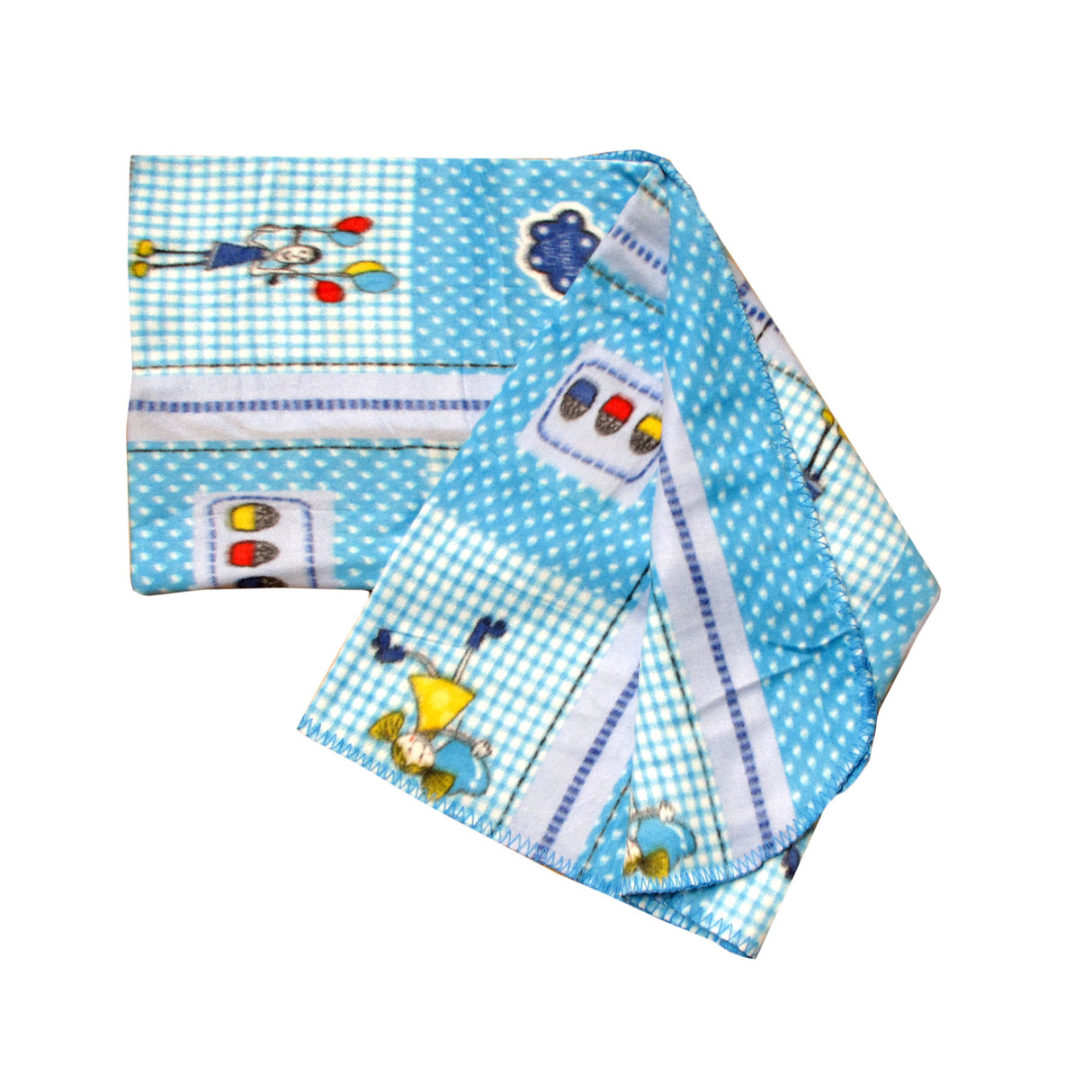 Vibrant Extra Large Happy Girls Polar Fleece Throw Blanket 150 x 200 cm