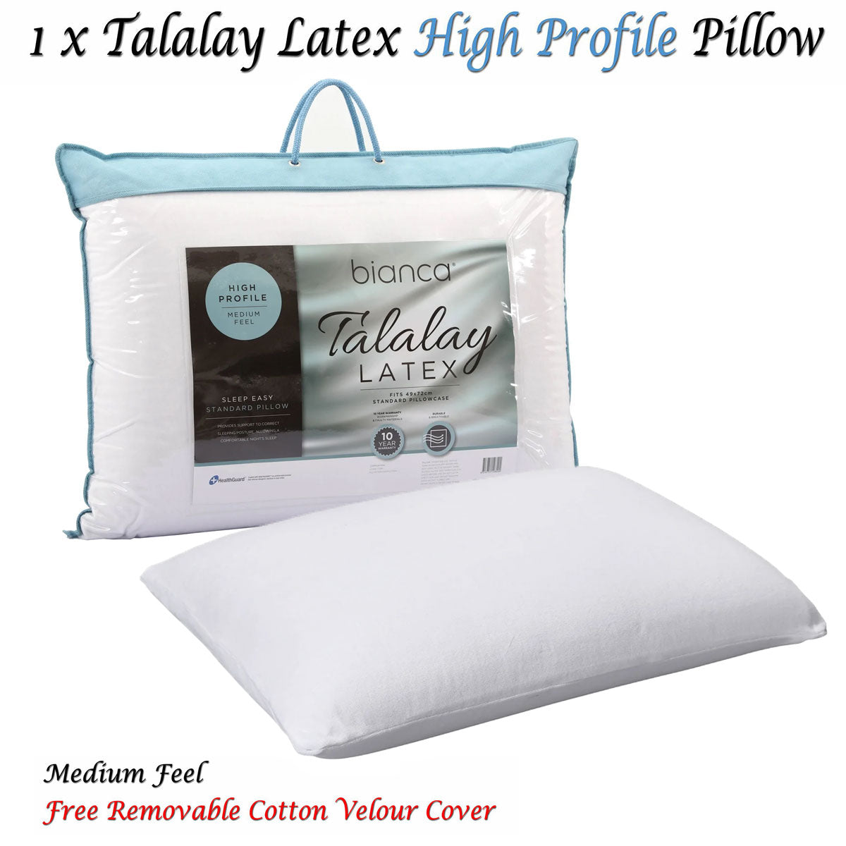 Bianca Talalay High Profile Support Pillow