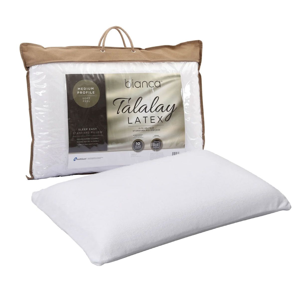 Soft Support Talalay Latex Pillow for Enhanced Sleep Comfort