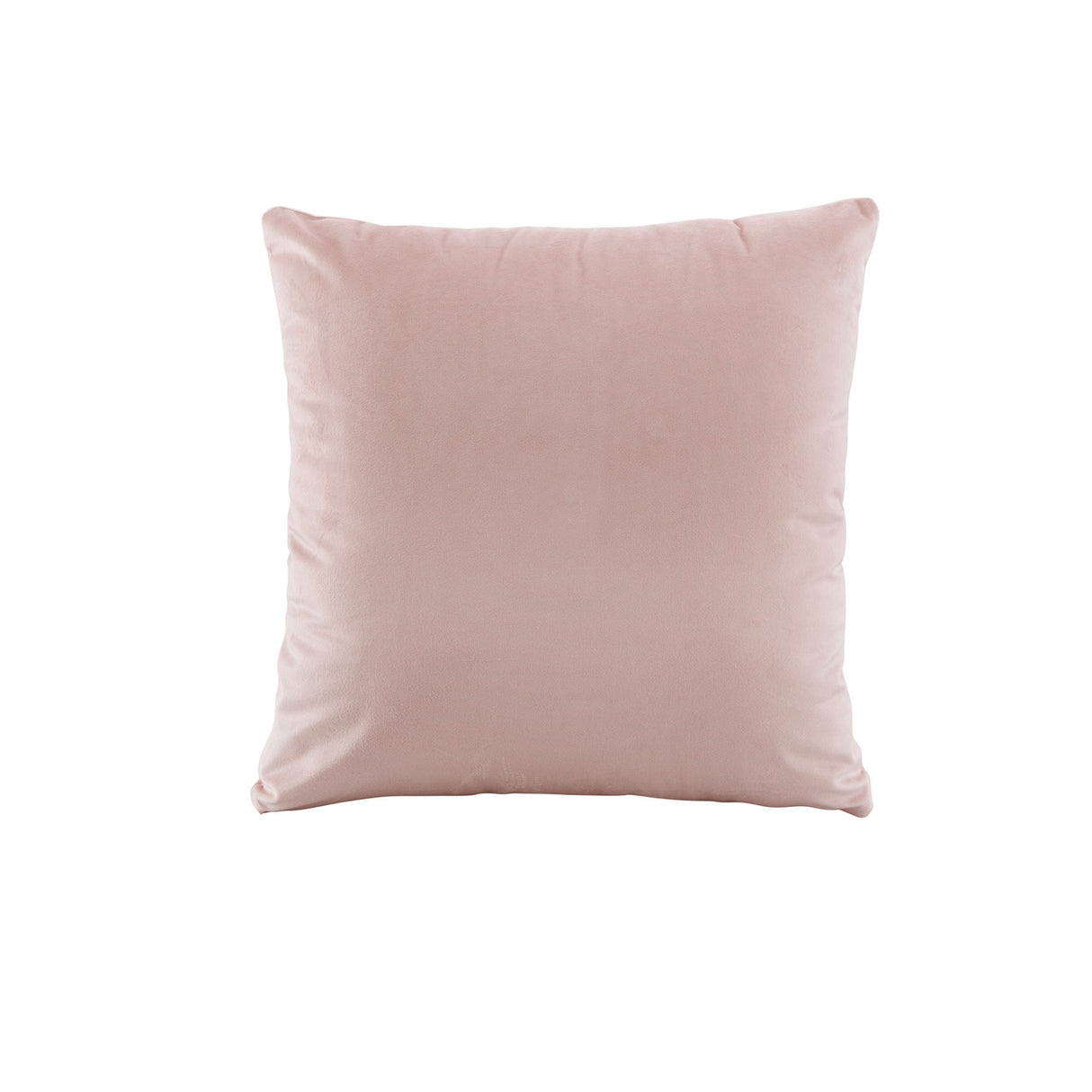 Blush Velvet Square Cushion by Bianca - 43 x 43 cm