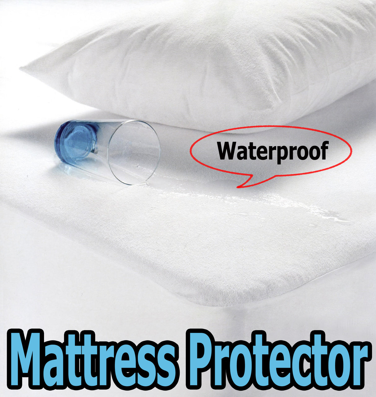 TERRY Mattress Protector - DOUBLE