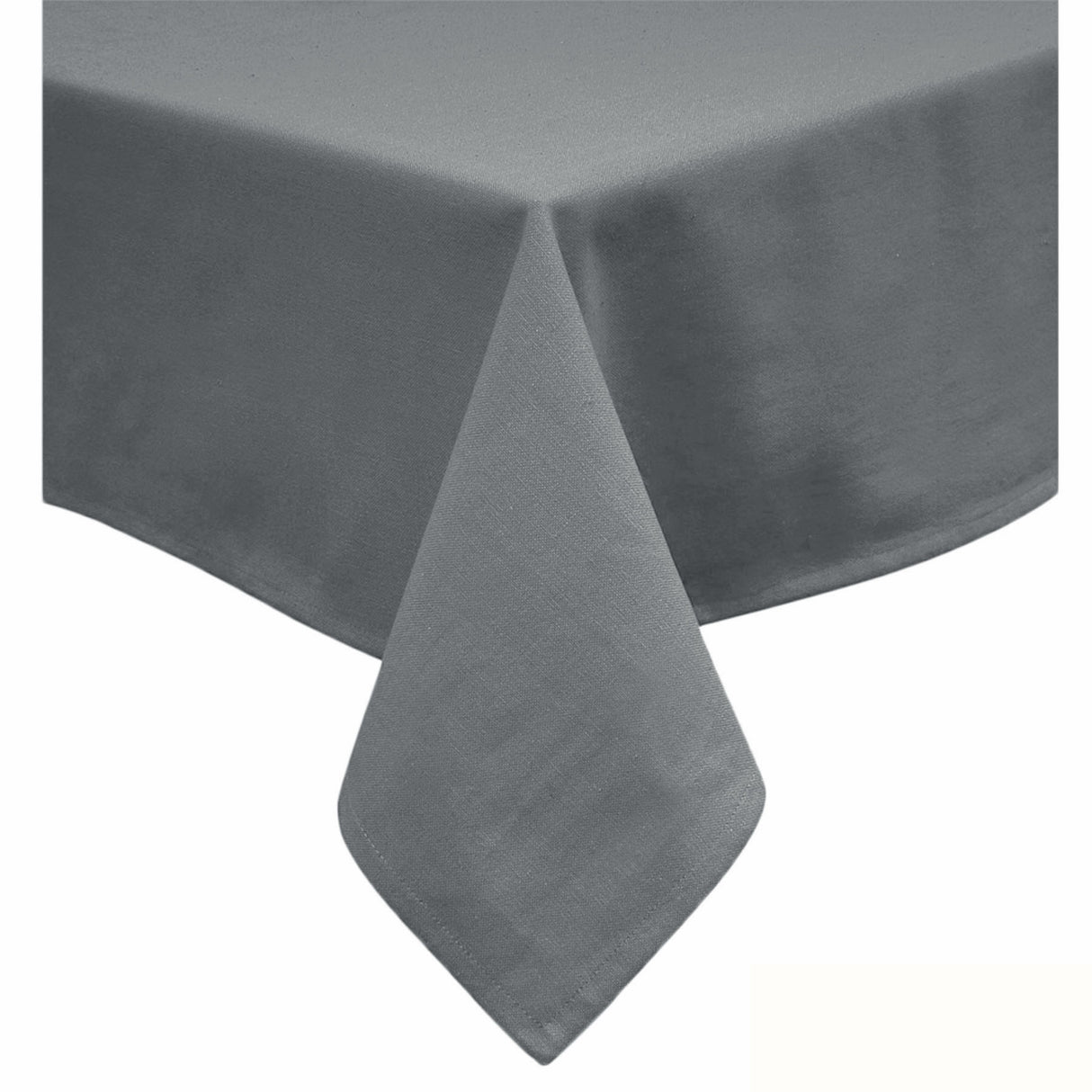 Hoydu Cotton Blend Table Cloth 180cm x 220cm - SLATE GREY