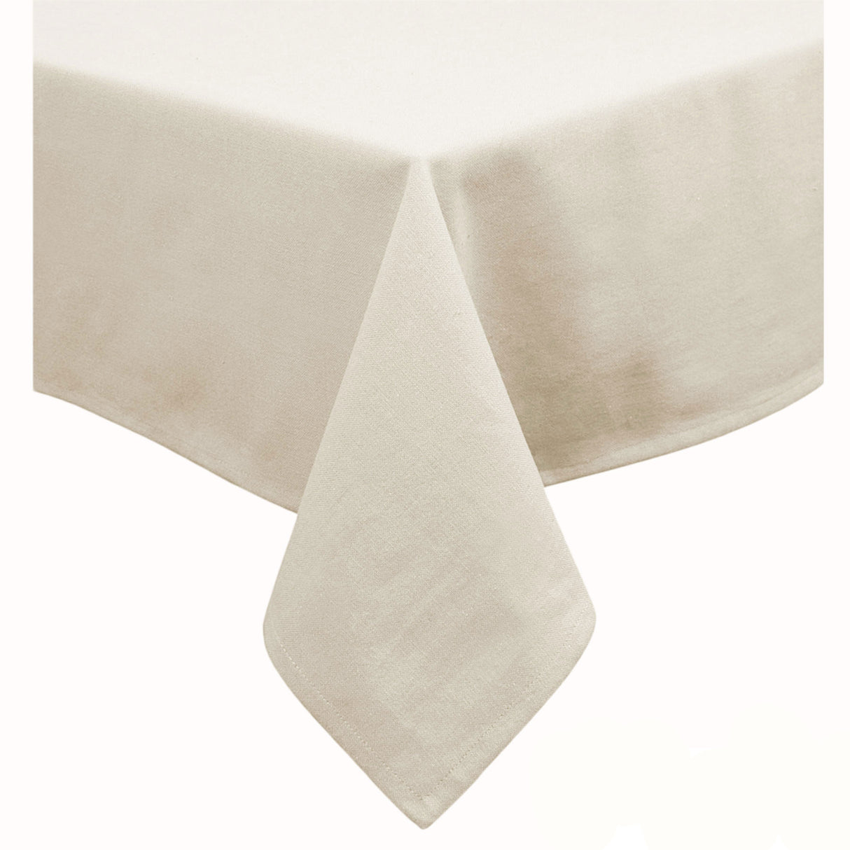 Hoydu Cotton Blend Table Cloth 160cm x 260cm - IVORY