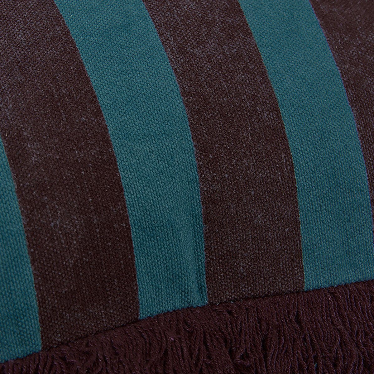 KAAT Amsterdam Viggo Red Stripe Square Filled Cushion 45cm x 45cm