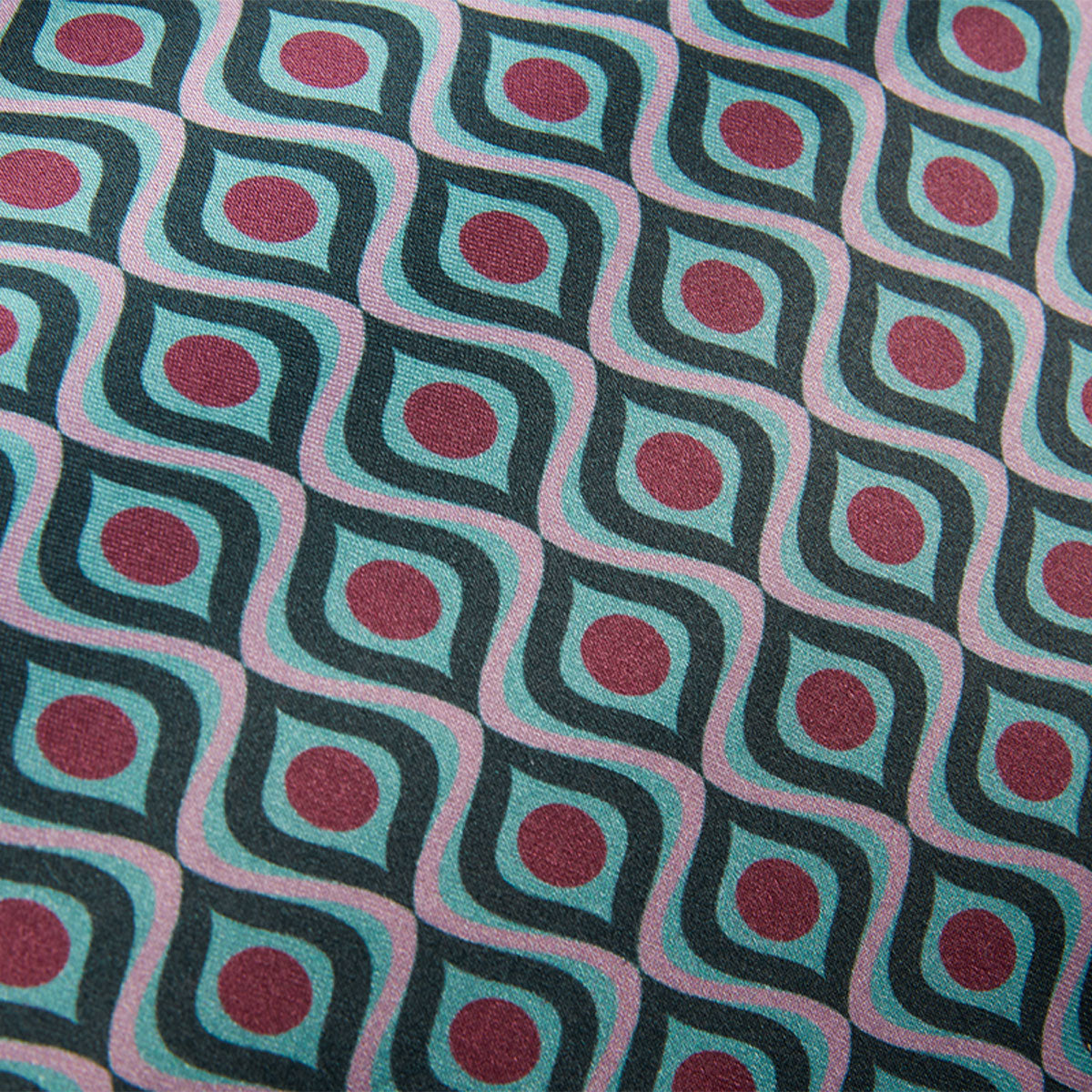 KAAT Amsterdam Meja Green Reversible Oblong Filled Cushion 30cm x 50cm