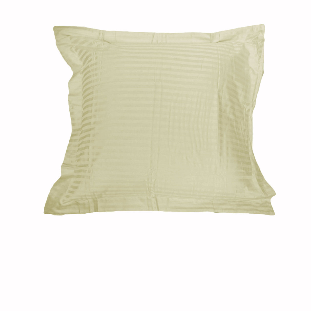 Ecru Stripe Euro Pillowcase - 325TC by Accessorize