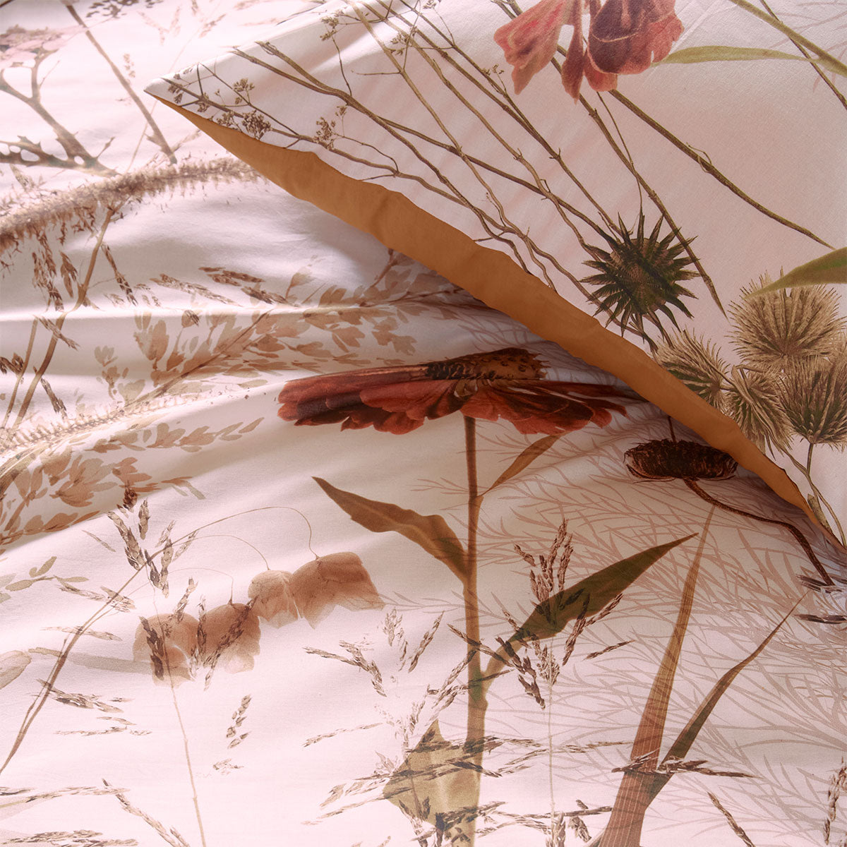 Bedding House Cely Multi Cotton Floral Quilt Cover Set King