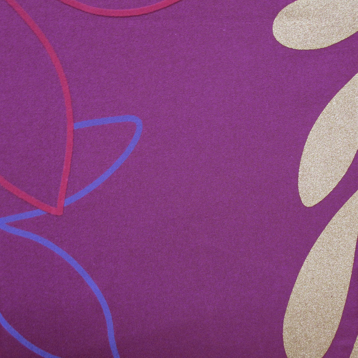 Savannah Plum Floral Quilt Cover Set for Double Beds