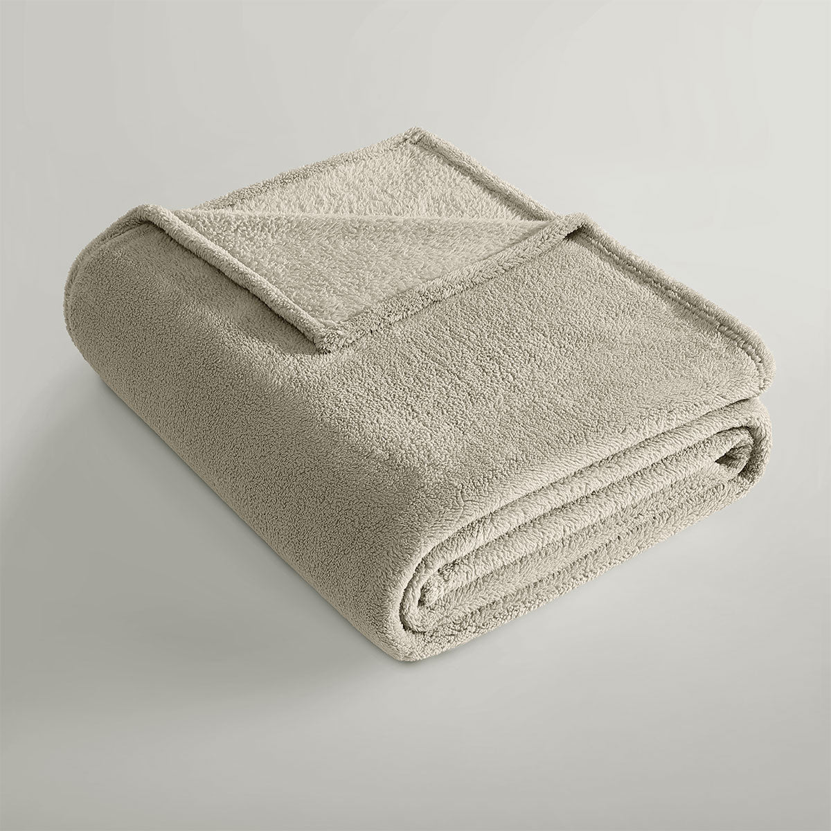 Ardor Teddy Natural Ultra Soft Cozy Fleece Blanket Queen