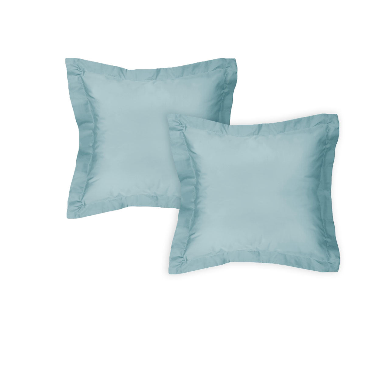 Luxurious Denim 300TC Cotton European Pillowcase Set - 65 x 65 cm by Algodon
