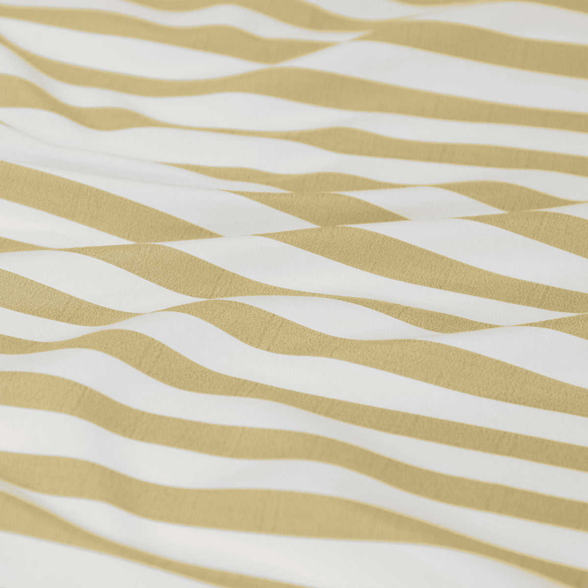 Ardor Frankie Yellow Stripe Yarn Dyed Reversible Quilt Cover Set King