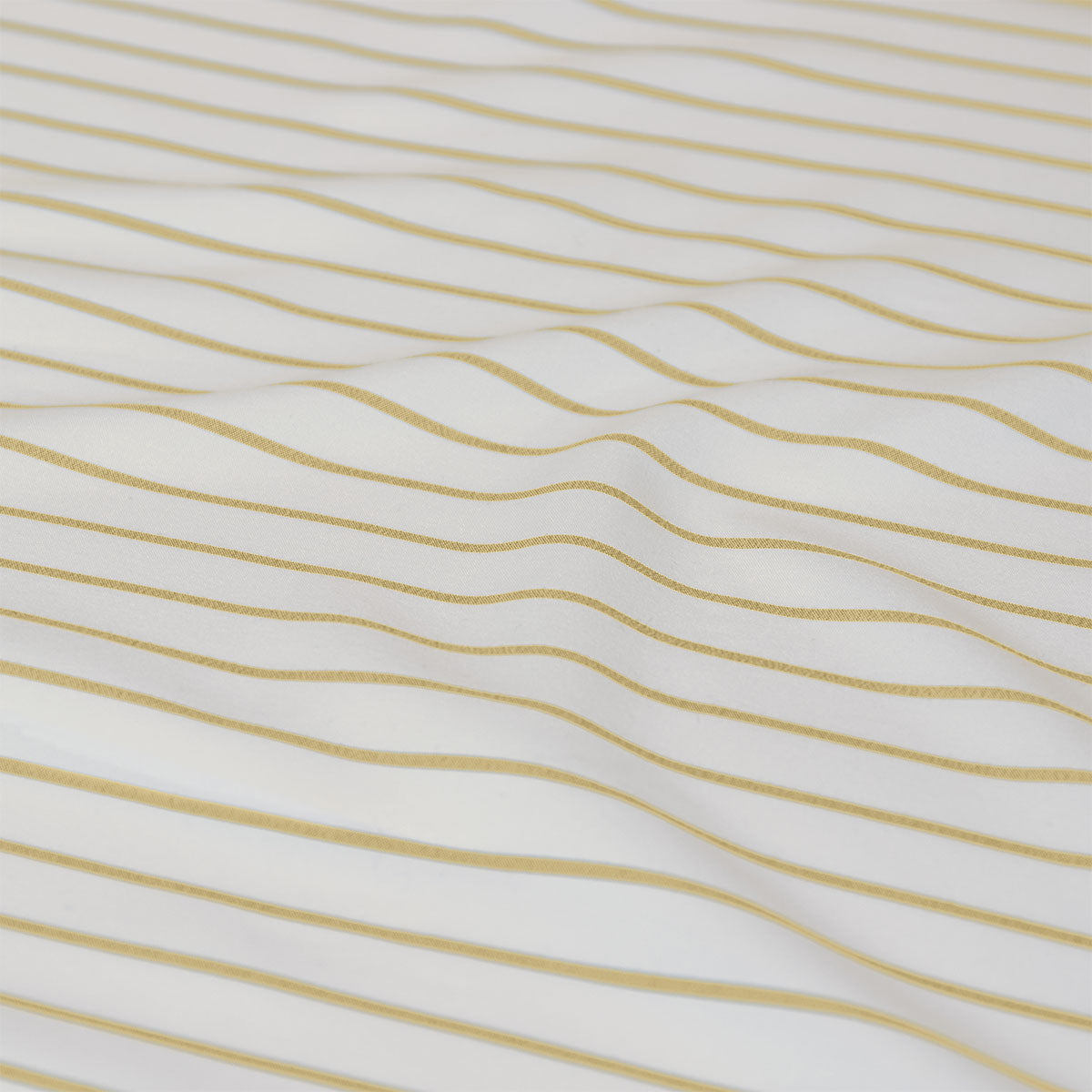 Ardor Frankie Yellow Stripe Yarn Dyed Reversible Quilt Cover Set King