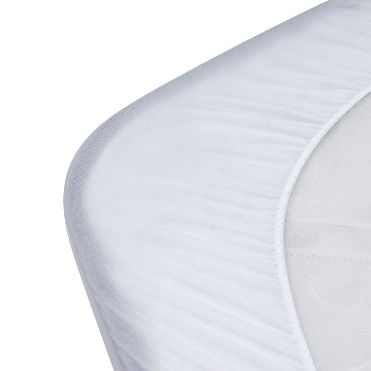 Bamboo Waterproof Fitted Mattress Protector for Large Cots - 135x77x19cm