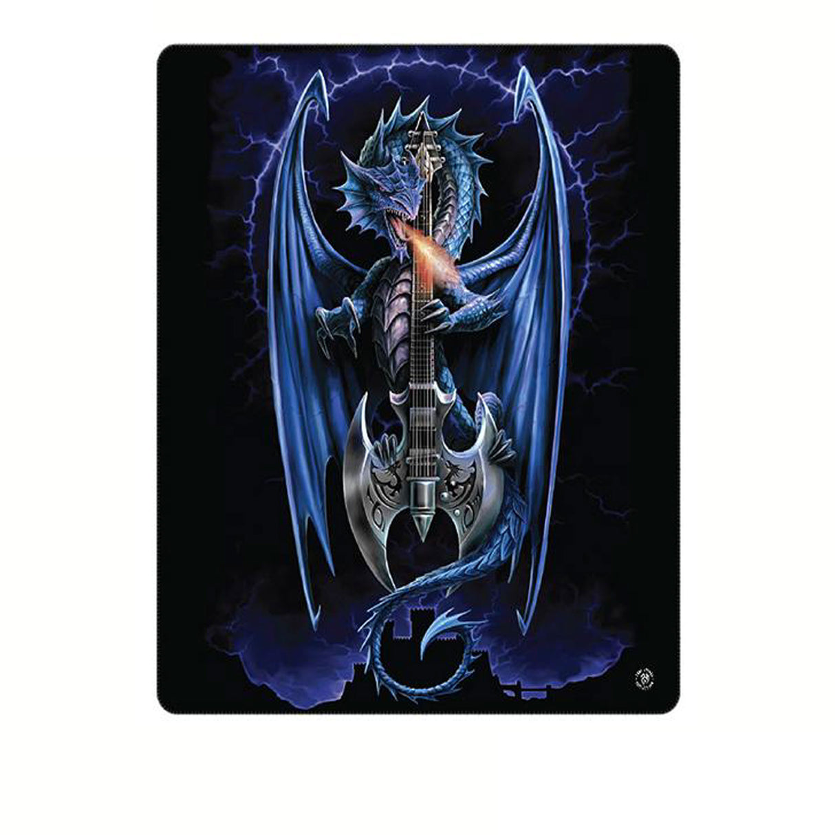 Anne Stokes Fantasy Art Polar Fleece Blanket