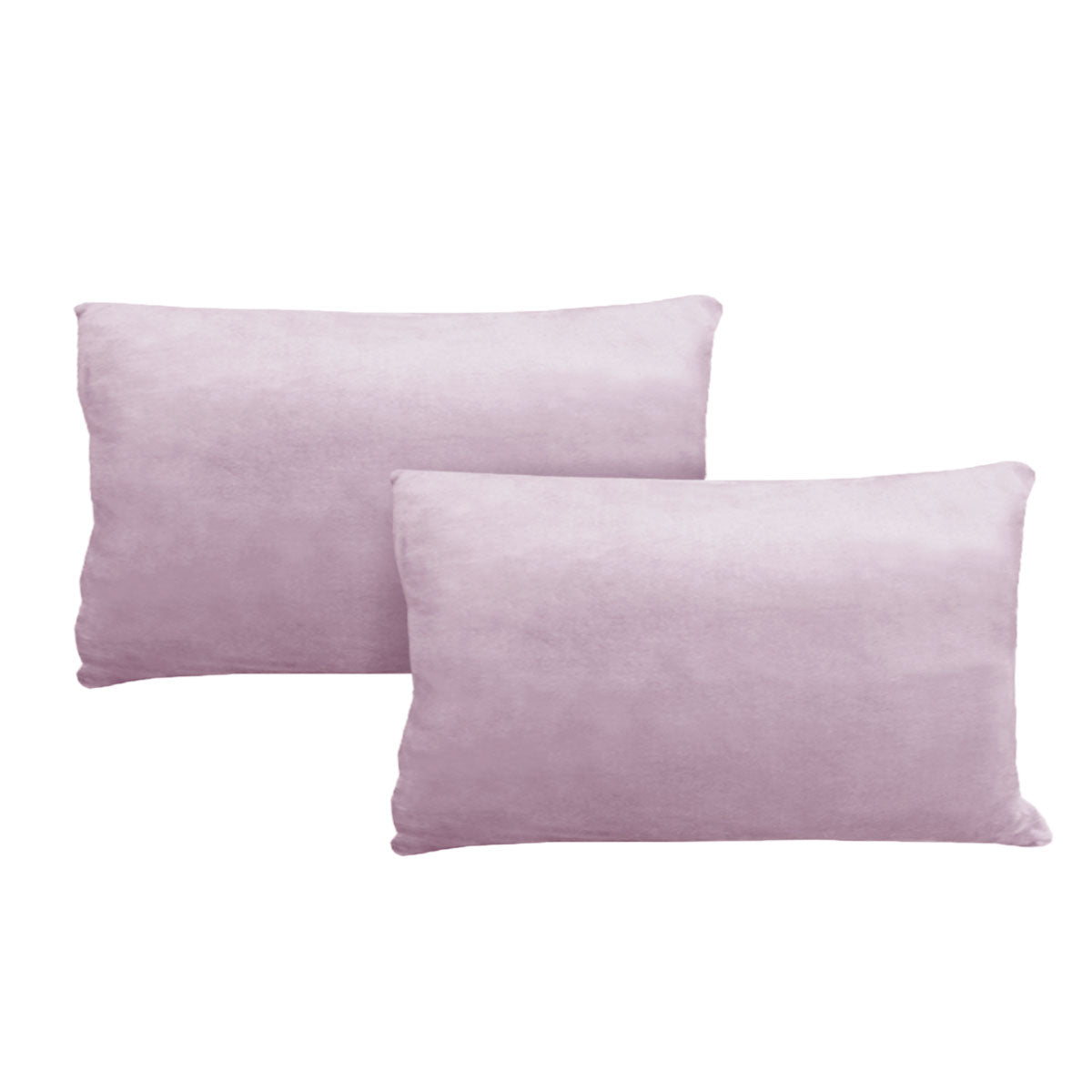 Alastairs Augusta Blush Flannel Fleece Standard Pillowcase Set