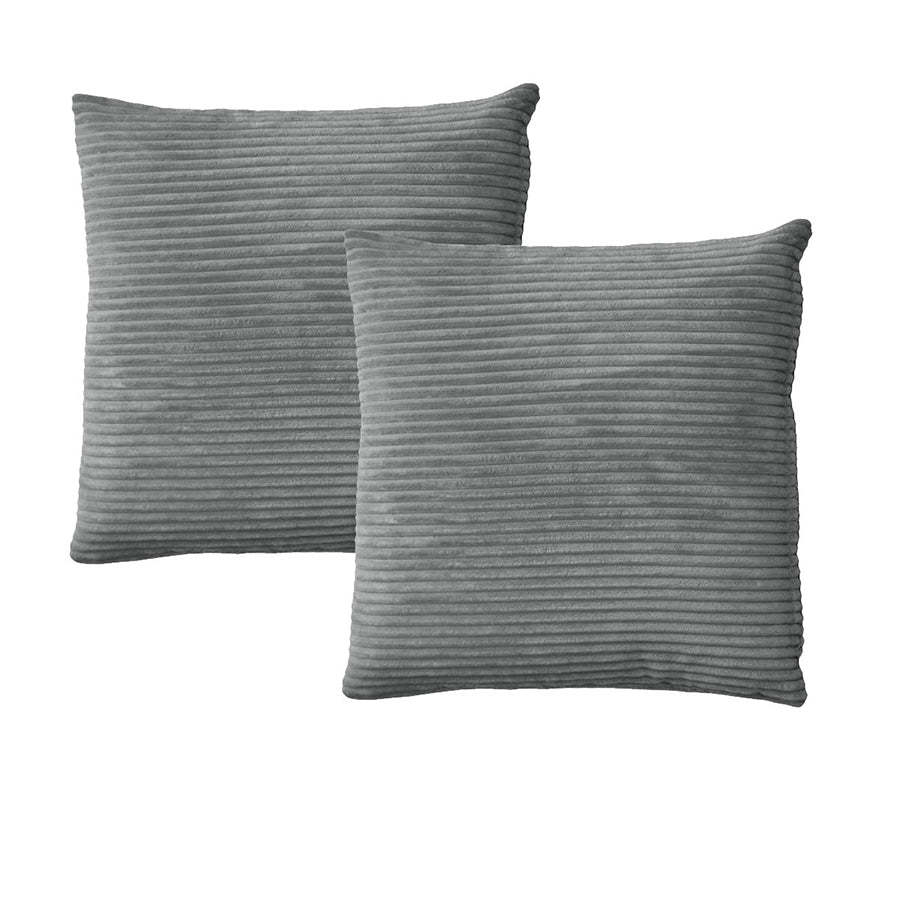 Elegant Ruby Charcoal European Pillowcase Set by Alastairs