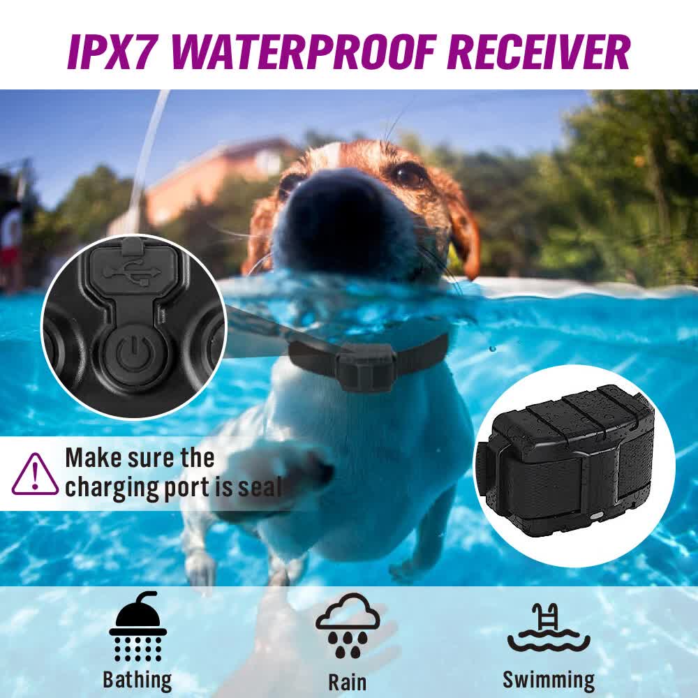 VaKa Anti Bark Dog Training Collar Sound & Vibration Stop Barking Automatic Pet