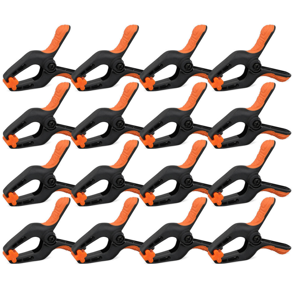 16Pcs 3 Spring Clamps Plastic Clamps Gluing Clamping Securing DIY Photography