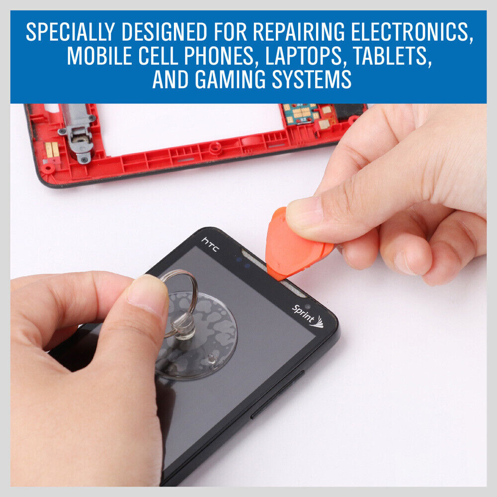 18-in-1 Precision Mobile Device Repair Tool Set with Magnetic Screwdriver and Pry Tools