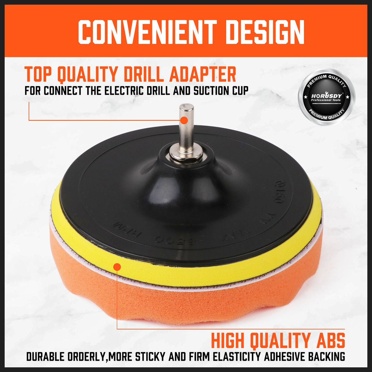 11Pc 6 Buffing Waxing Polishing Pads Kit Sponge Pad Set For Car Polisher Drill