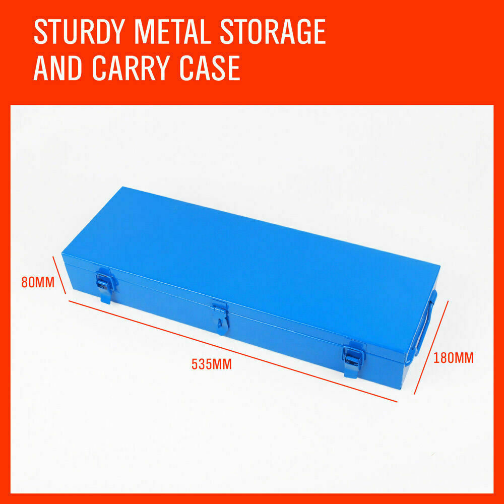 27Pc Heavy Duty Socket Wrench Set 3/4 Drive Metric & Imperial Extension Case