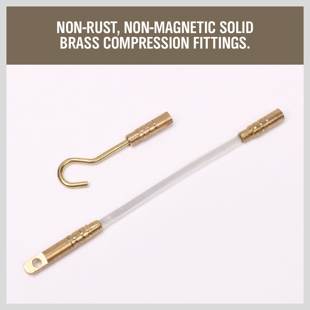 3.3m ? 4mm Fibreglass Electricians Push Pull Rods Cable Cavity Contractors Duct