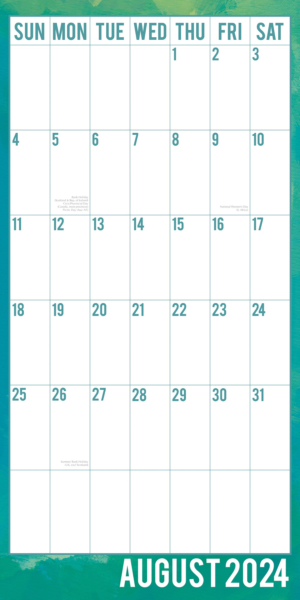 Large Print Calendar 2024 Square Wall Calendar 16 Months School Planner New Year