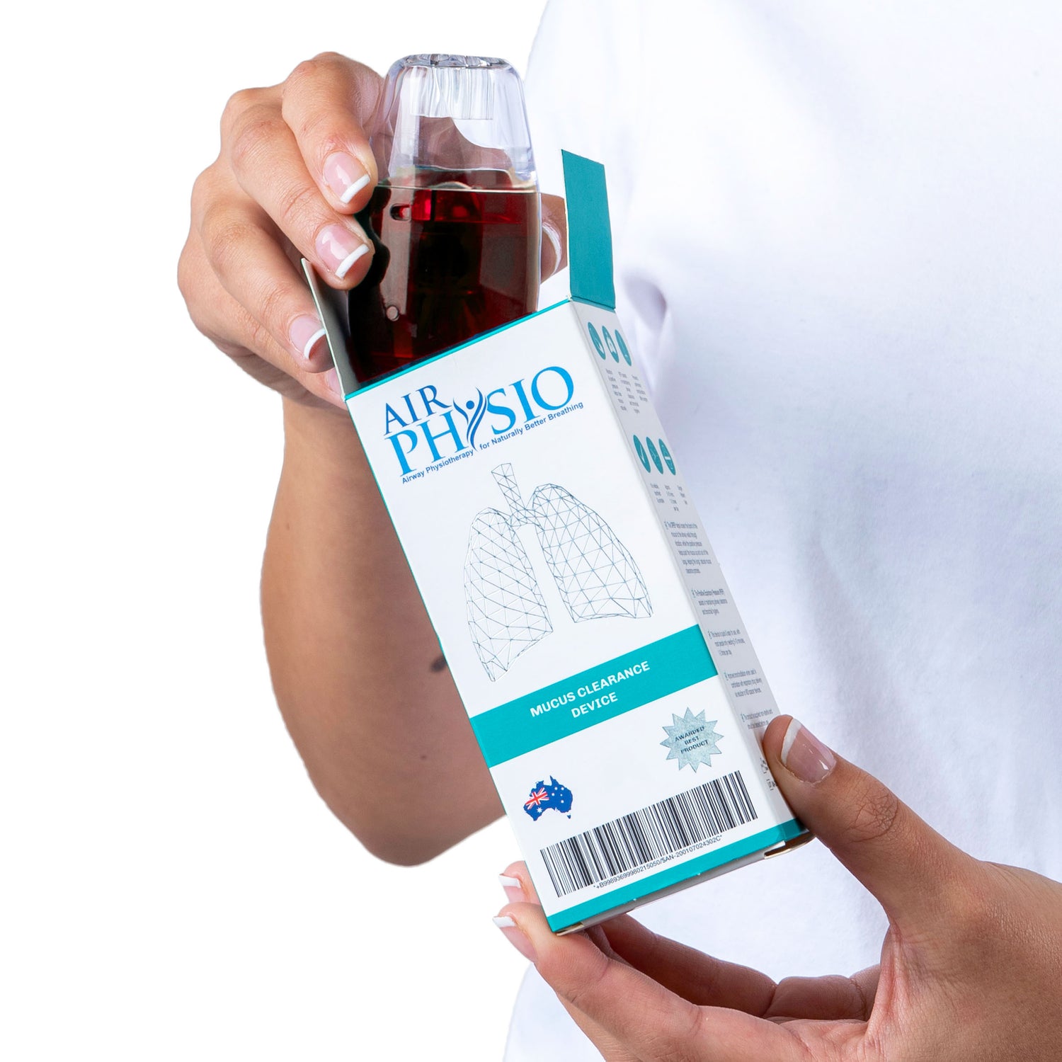 AirPhysio Device for Average Lung Capacity