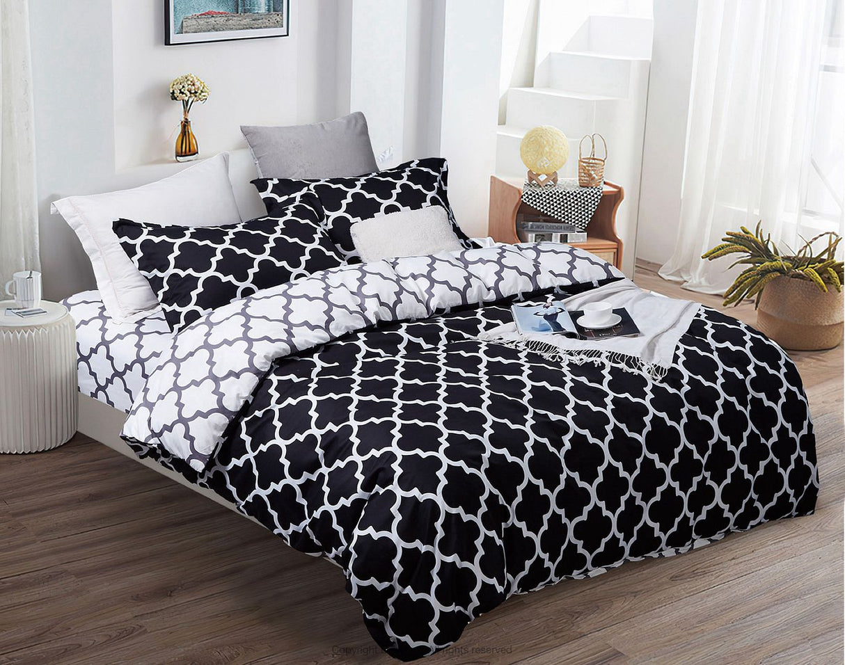 Pendall King Size Quilt/Duvet Cover Set