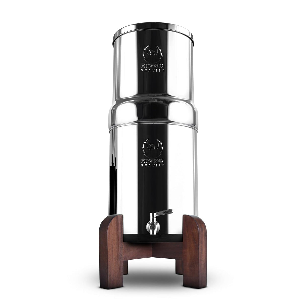 Phoenix Gravity Teak Wood Stand for Gravity water filter Systems - 12L