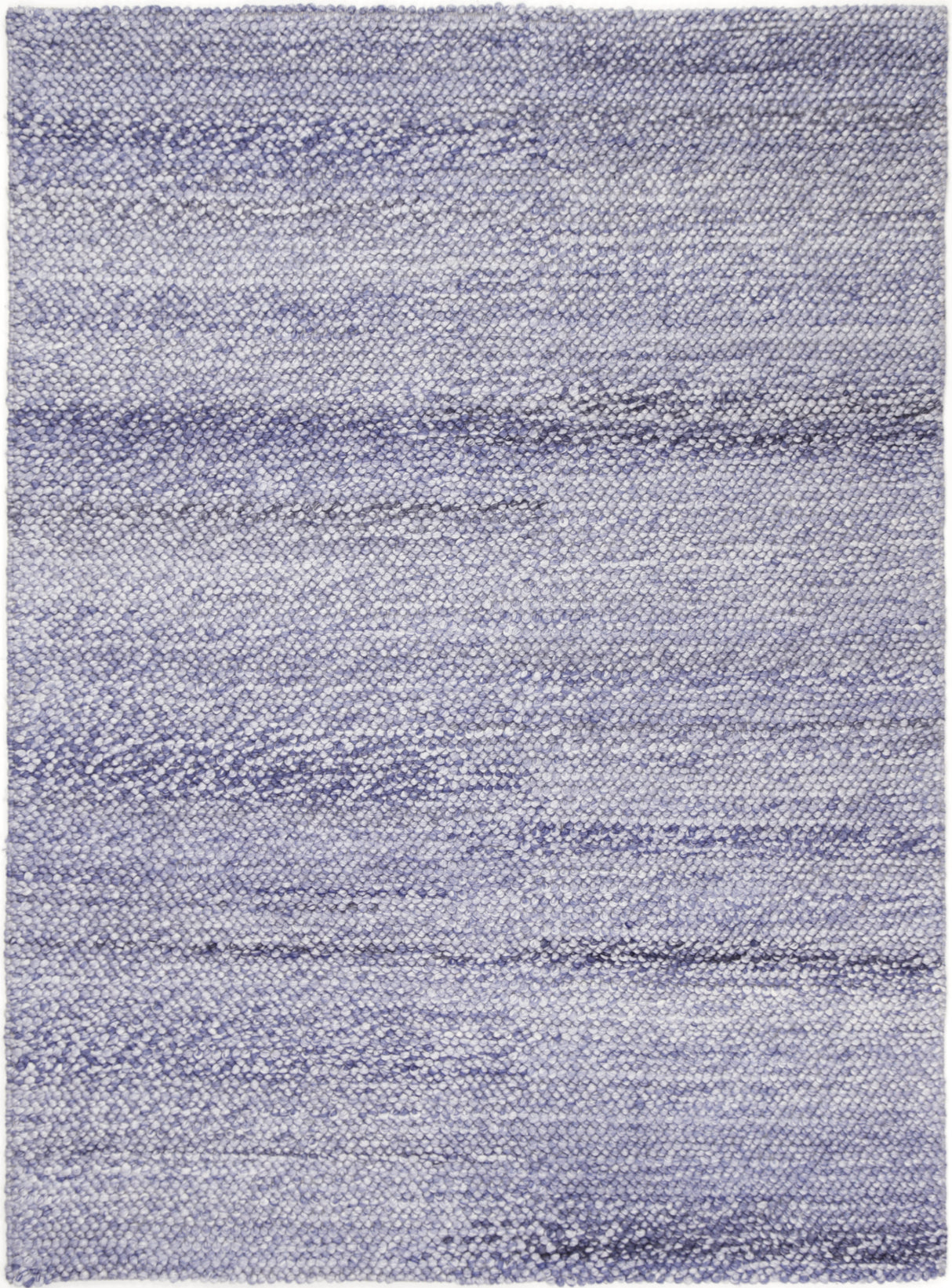 Harlow Loopy Blue Wool Blend Rug 240x330