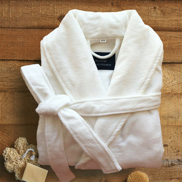 luxury 100 cotton velour bathrobes bath robes unisex l xl