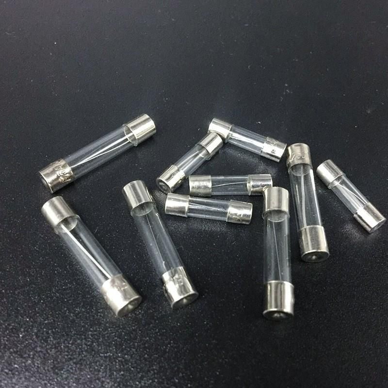 100Pcs Fast-Blow Glass Tube Fuses 5 x 20mm Quick Blow Assortment Kit