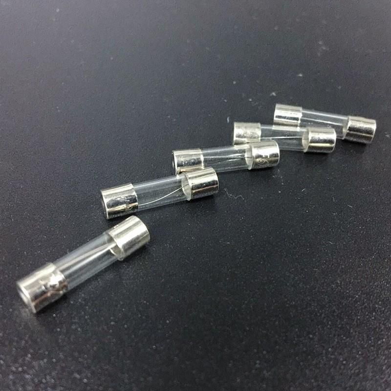 100Pcs Fast-Blow Glass Tube Fuses 5 x 20mm Quick Blow Assortment Kit