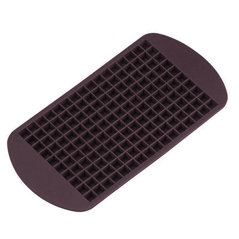 160 Grids Silicone Ice Cube Tray Ice Maker Mold Mini Frozen Cubes for Drink DIY - Clear