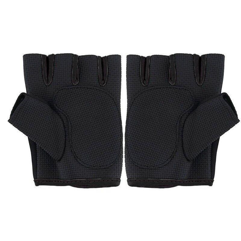 S Size Sports Gloves Weight Lifting Exercise Training Workout Bike Riding Men Women - Black+Purple