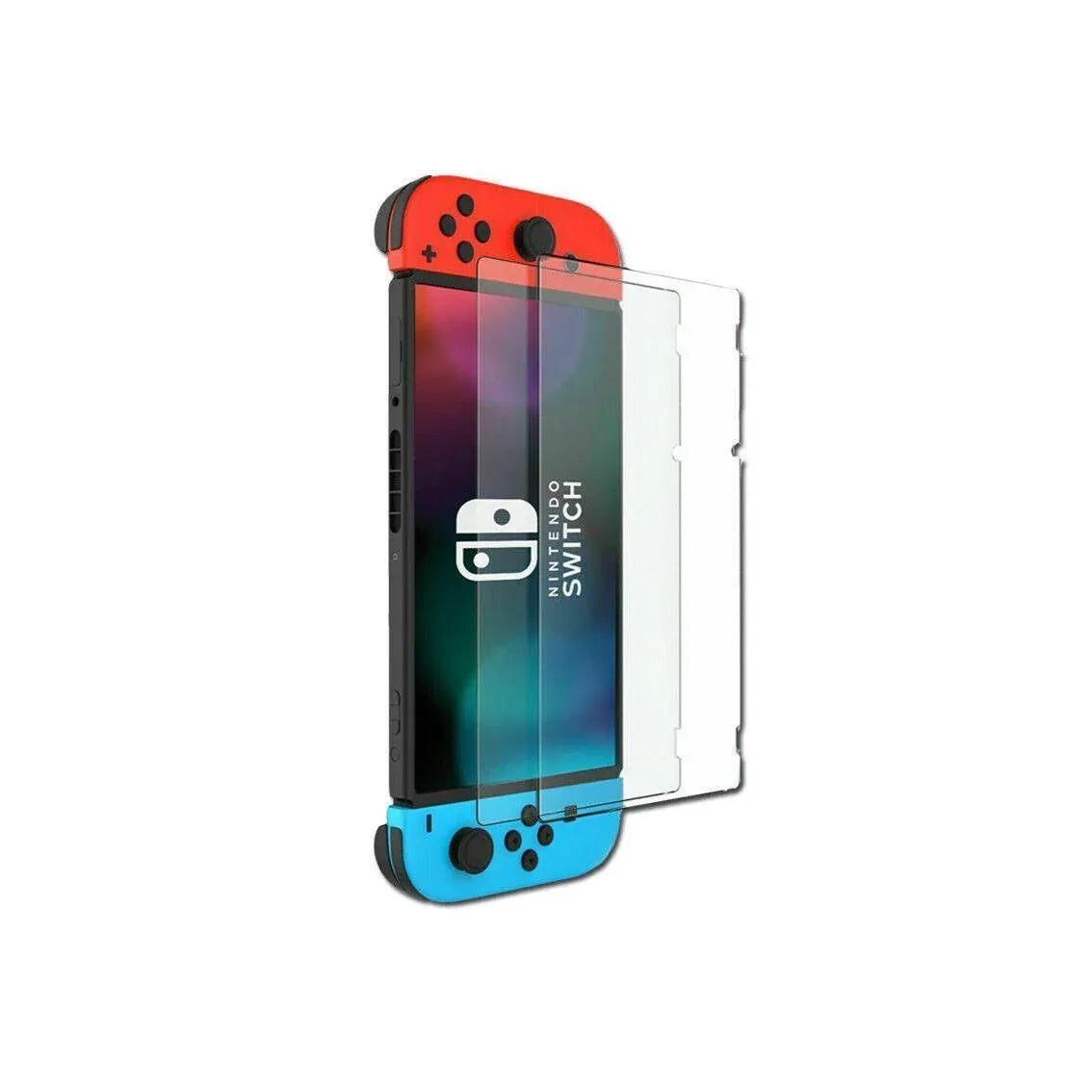 2X For Nintendo Switch Screen Protector 9H Full Cover Tempered Glass Au Stock