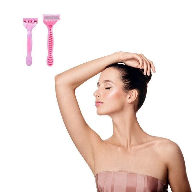 36Pcs Max 5 Layer Floating Blade Razor Shaver Shaving Facial Body Leg Women Lady