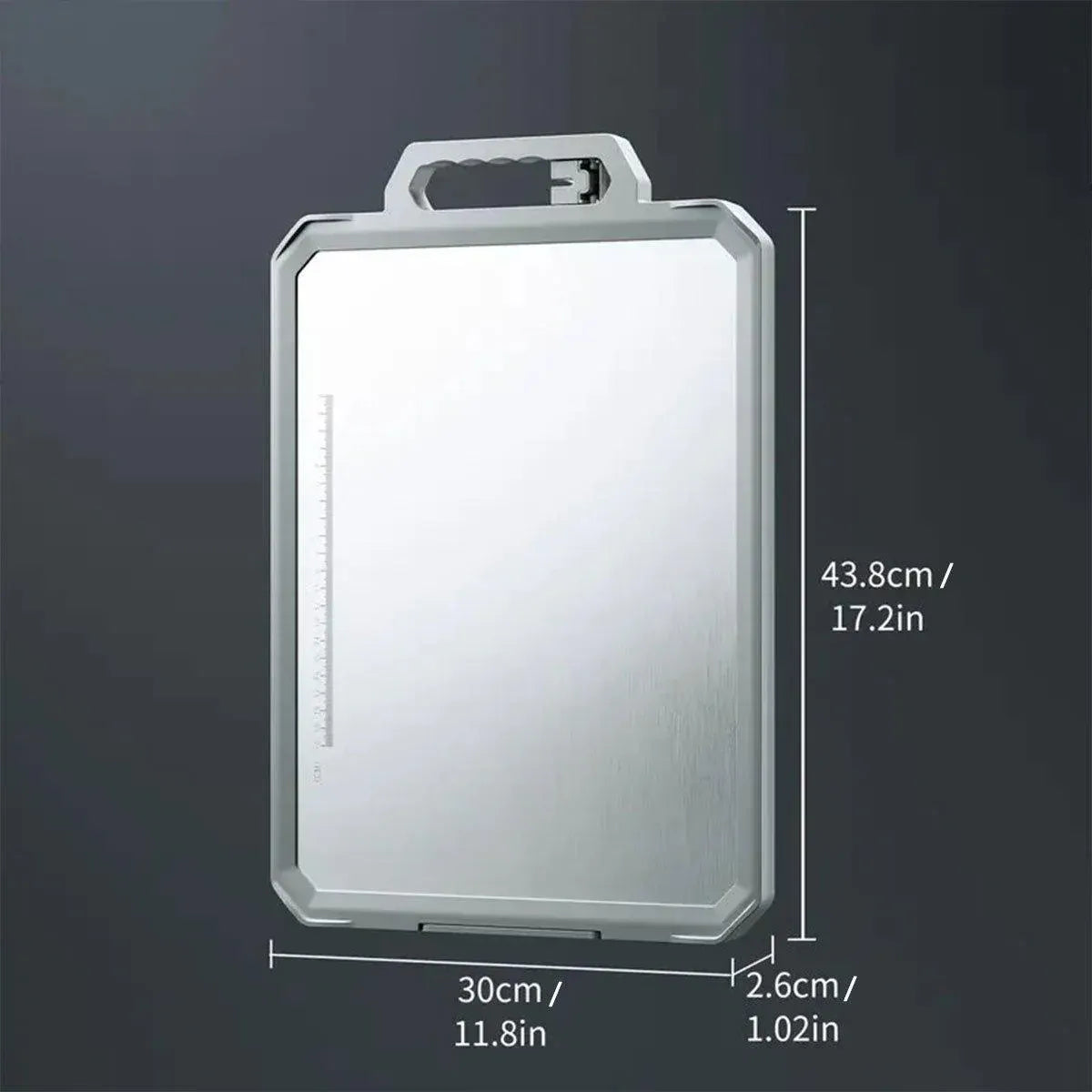 Stainless Steel Double Sided Cutting Board Thawing Board Household Kitchen Tool
