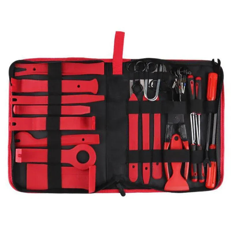 45X Car Trim Removal Tool Auto Hand Plastic Pry Bar Panel Door Clip Interior Set