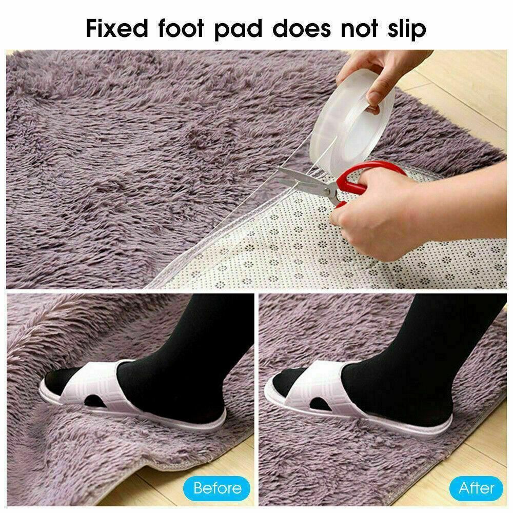 Double Sided Nano Tape Clear Adhesive Traceless Invisible Gel Anti-Slip Au Stock