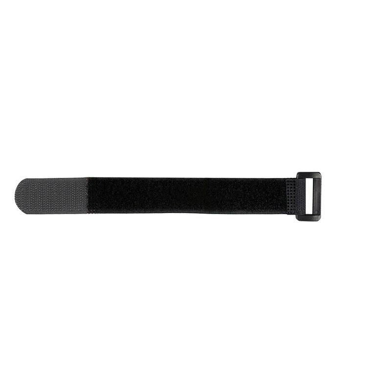 Magic Cable Ties Reusable Winder Coded Organiser Cords Hook Loop Black - 20*300mm 10PCS