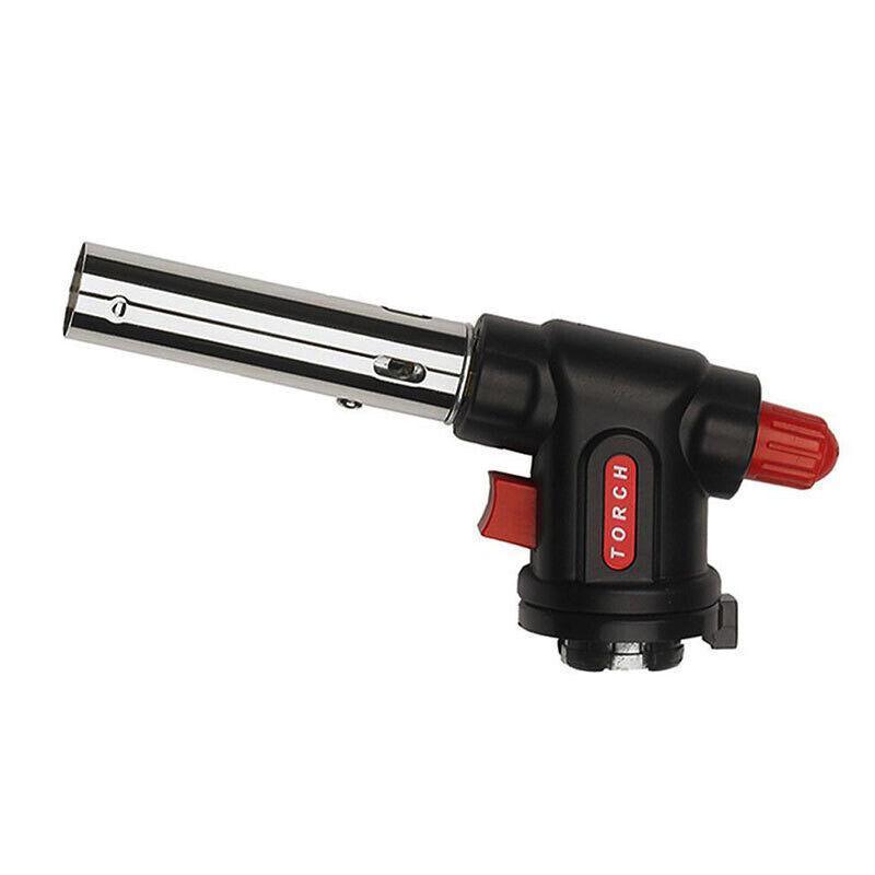 Butane Gas Torch Blow Lighter Flame Burner for Welding BBQ Kitchen Baking